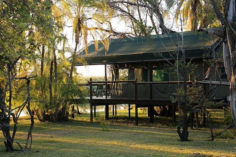 Tented Lodge in the Okavango Delta