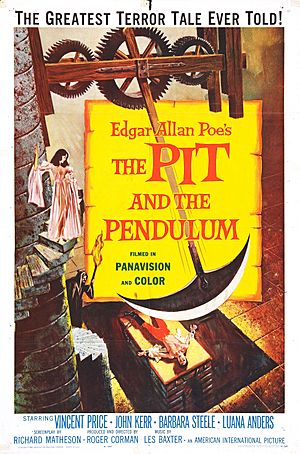 Archivo:The Pit and the Pendulum (1961 film) poster