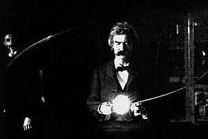 Archivo:Twain in Tesla's Lab
