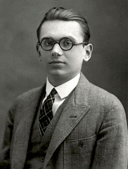 Archivo:Young Kurt Gödel as a student in 1925