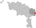 Aiseau-Presles Hainaut Belgium Map