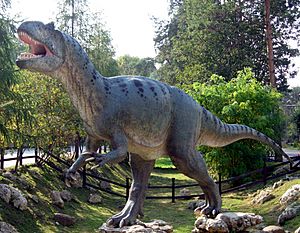 Archivo:Allosaurus in Baltow 20060916 1500