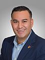 Anyelo Gerardo Céspedes Miranda. Official portrait, 2020. Chamber of Deputies of Bolivia