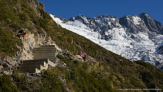 Ascent to Mueller Hut and Mount Ollivier