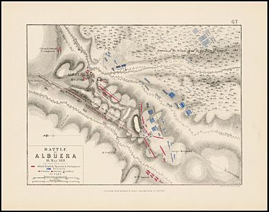 Archivo:Battle of Albuera (1811) map