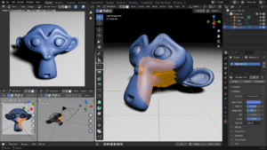 Archivo:Blender 4.3.2 screenshot