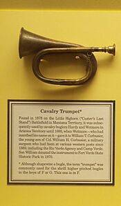 Archivo:Camp Verde-Fort Camp Verde-Custers Last Stand Cavalry Trumpet-1878-2