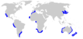 Carcharhinus brachyurus distmap
