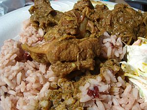 Archivo:Curry Goat and Rice