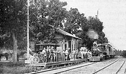 Depot at Okoboji, Iowa (1902).jpg
