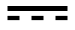 Direct current symbol