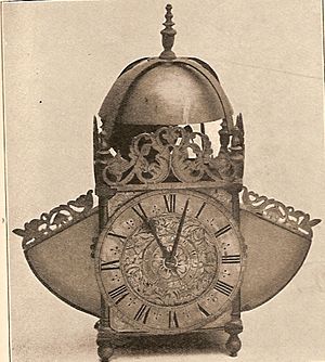 Archivo:Edward East winged lantern clock