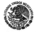 Escudo Nacional Mexicano bicolor