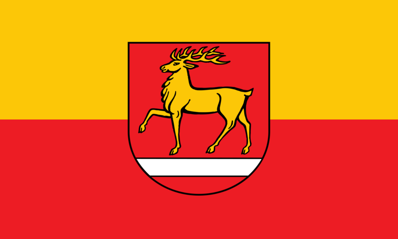 Flagge Landkreis Sigmaringen