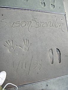 Archivo:Grauman's Chinese Theatre, susan sarandon