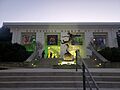 Huntsville Art Museum - front façade and stairs 2023