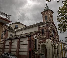 Iglesia de San Ildefonso y Santa Cristina, en Güevéjar