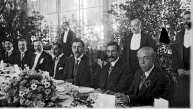 Archivo:José María Pino Suárez durante un banquete en su honor