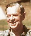 Joseph Campbell at Feathered Pipe Ranch, Montana (cropped)