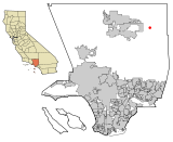LA County Incorporated Areas Lake Los Angeles highlighted.svg