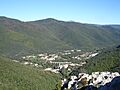 Lapradelle-Puilaurens vue depuis le château