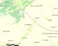 Map commune FR insee code 10121