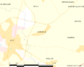 Map commune FR insee code 80176