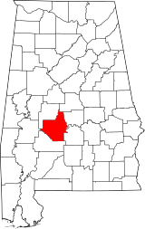 Map of Alabama highlighting Dallas County.svg