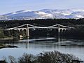 Menai Suspension Bridge Dec 09
