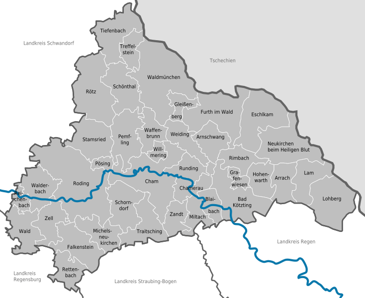 Municipalities in CHA