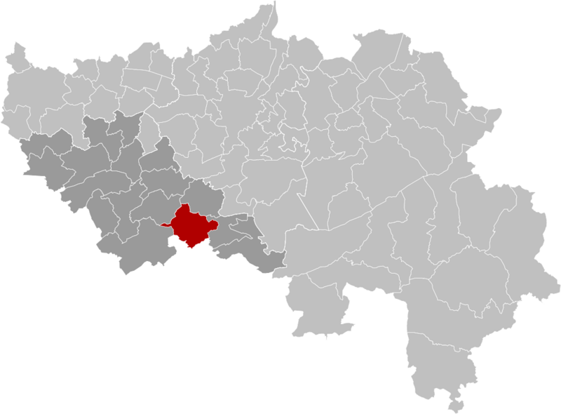 Ouffet Liège Belgium Map