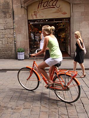 Archivo:Paseando en bici