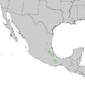 Pinus patula range map 1