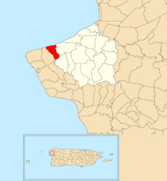 Río Grande, Aguada, Puerto Rico locator map.png
