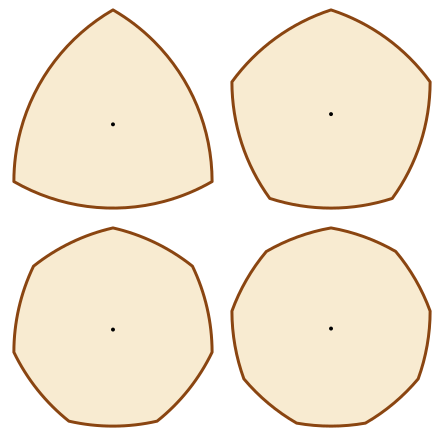 Reuleaux polygons