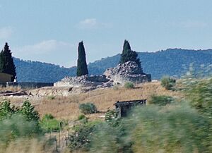 Archivo:Ruinas del Castillo de Nava del Rey