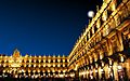 Salamanca Plaza Mayor por la tarde