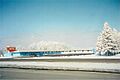 Star Lite Motel in Dilworth, Minnesota, USA. Winter view