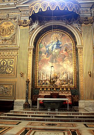 Archivo:Vatikan, Petersdom, der Altar der unbefleckten Empfängnis