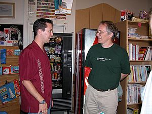 Archivo:Wil Wheaton Meets Tim O'Reilly