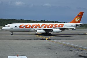 Archivo:YV1004 Airbus A340 ConViasa (7462212878)