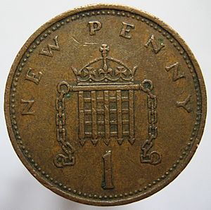 Archivo:1 new penny 1971, UK GB (reverse)