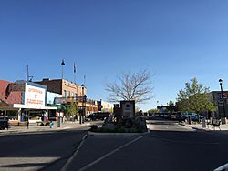2015-04-02 17 24 37 View south along Maine Street in downtown Fallon, Nevada.JPG