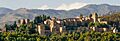 Alcazaba de Málaga desde el puerto edited