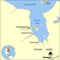 Attawapiskat map
