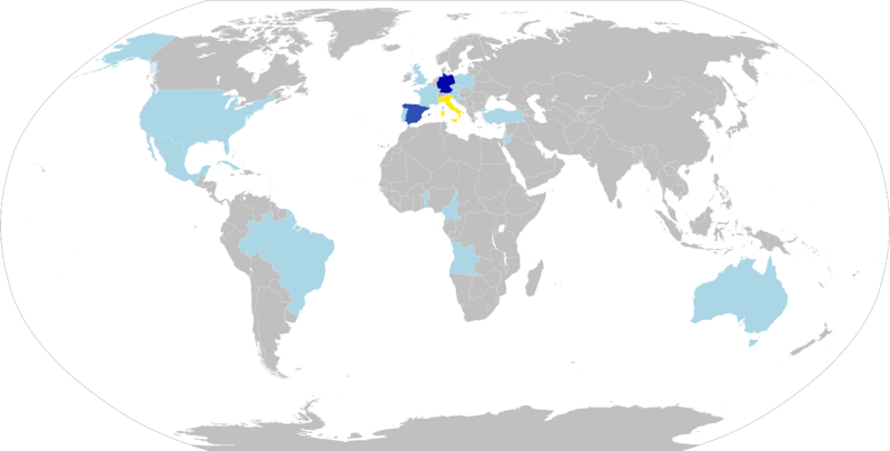 Benedict XVI overseas visits