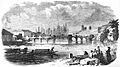 Bridge of Binondoc in Manila, early 1800s