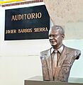 Busto y Auditorio Javier Barros Sierra