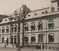 Casa Rosada y boca de subte