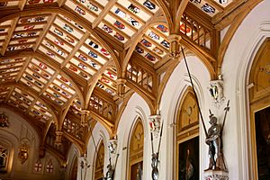 Archivo:Ceiling of St George's Hall, Windsor Castle